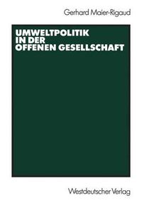 Cover image for Umweltpolitik in der Offenen Gesellschaft