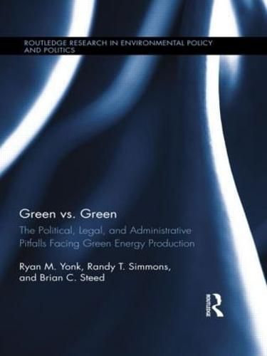 Cover image for Green vs. Green: The Political, Legal, and Administrative Pitfalls Facing Green Energy Production