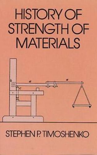 Cover image for History of Strength of Materials