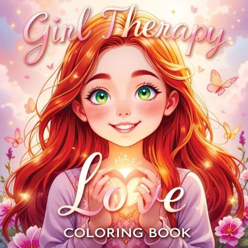 Cover image for Girl Therapy Love Coloring Book