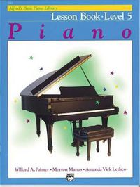 Cover image for Alfred's Basic Piano Library Lesson 5