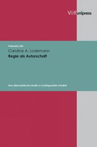 Cover image for Regie als Autorschaft: Eine diskurskritische Studie zu Schlingensiefs Parsifal