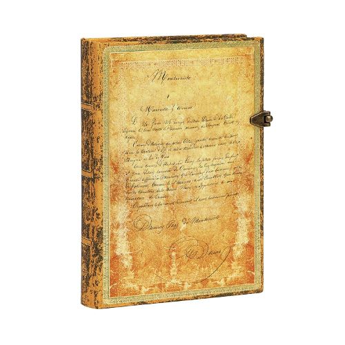 Cover image for Dumas' 150th Anniversary Midi Lined Hardcover Journal (Clasp Closure)