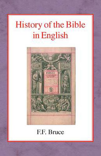 Cover image for History of the Bible in English