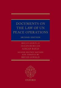 Cover image for Documents on the Law of UN Peace Operations