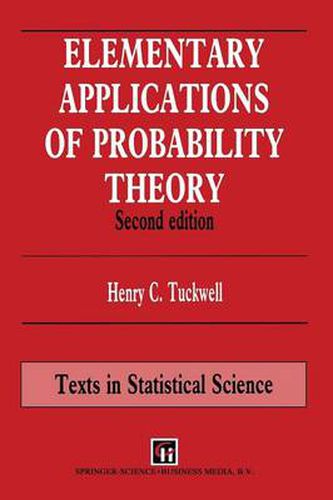 Cover image for Elementary Applications of Probability Theory: With an introduction to stochastic differential equations