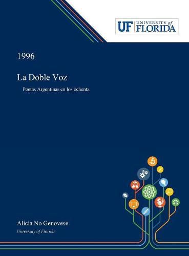 Cover image for La Doble Voz: Poetas Argentinas En Los Ochenta