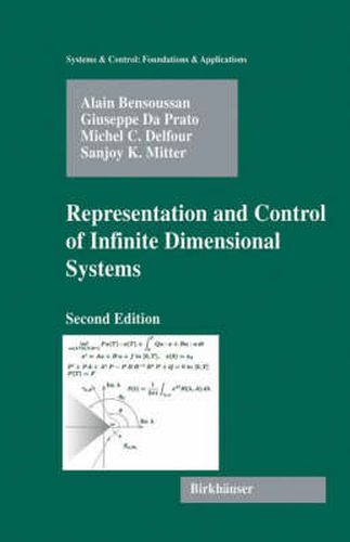 Cover image for Representation and Control of Infinite Dimensional Systems