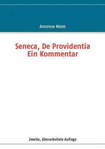 Cover image for Seneca, de Providentia Ein Kommentar