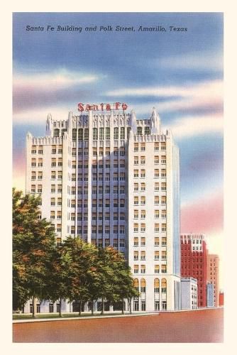 Cover image for Vintage Journal Santa Fe Building, Amarillo, Texas