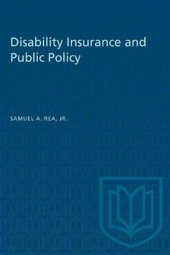 Cover image for Disability Insurance and Public Policy