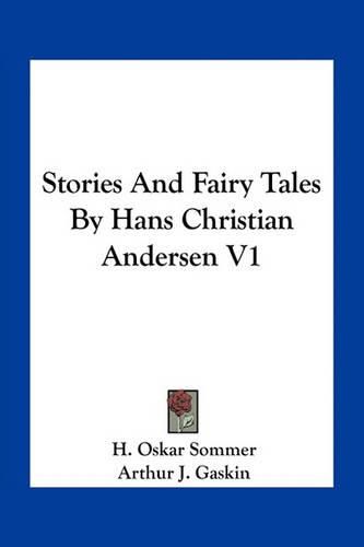 Cover image for Stories And Fairy Tales By Hans Christian Andersen V1