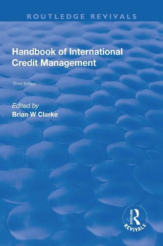 Cover image for Handbook of International Credit Management