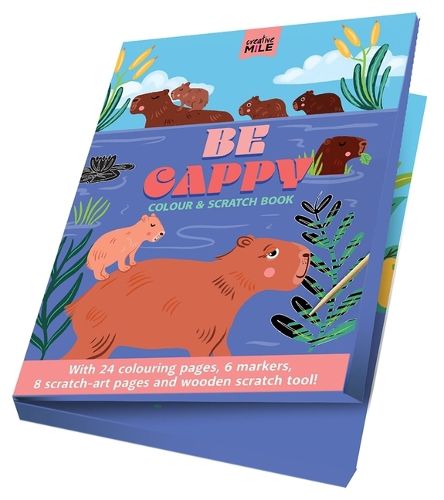 Cover image for Be Cappy Colour and Scratch Book