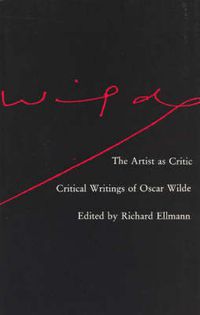 Cover image for The Artist as Critic