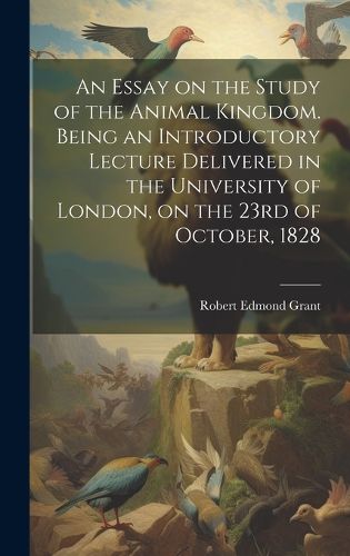 Cover image for An Essay on the Study of the Animal Kingdom. Being an Introductory Lecture Delivered in the University of London, on the 23rd of October, 1828