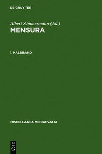 Cover image for Mensura. 1. Halbbd