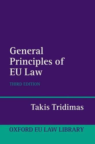 Cover image for The General Principles of EU Law