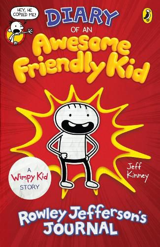 Cover image for Diary of an Awesome Friendly Kid: Rowley Jefferson's Journal