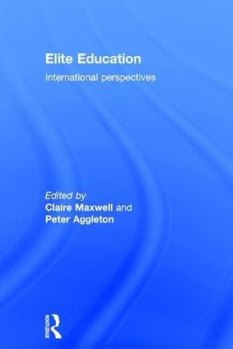 Cover image for Elite Education: International perspectives