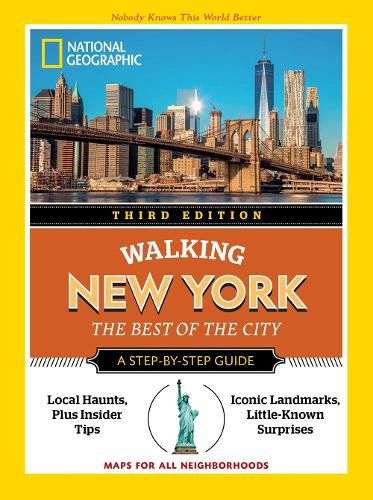 Cover image for National Geographic Walking New York, 3rd Edition