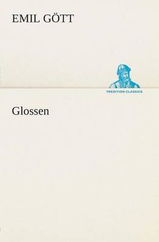 Cover image for Glossen