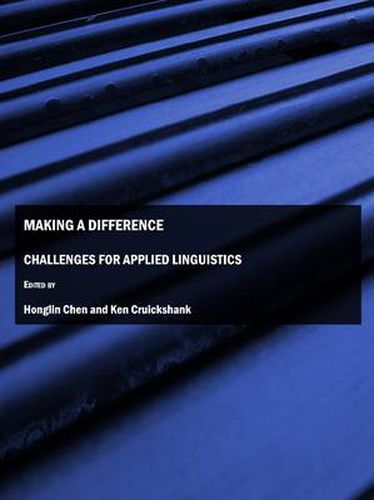 Cover image for Making a Difference: Challenges for Applied Linguistics