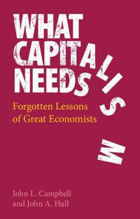 Cover image for What Capitalism Needs: Forgotten Lessons of Great Economists