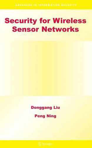 Cover image for Security for Wireless Sensor Networks