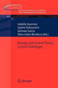 Cover image for Biology and Control Theory: Current Challenges