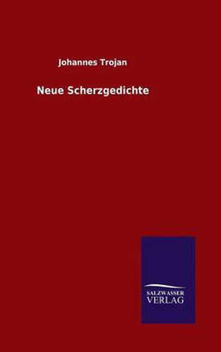 Cover image for Neue Scherzgedichte