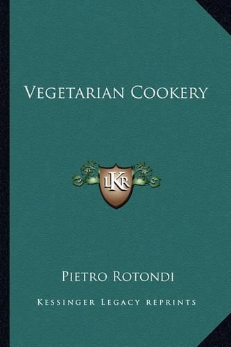 Cover image for Vegetarian Cookery