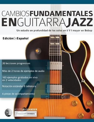 Cover image for Cambios fundamentales en guitarra jazz