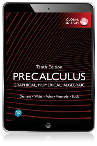 Cover image for Precalculus: Graphical, Numerical, Algebraic, Global Edition