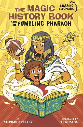 Cover image for The Magic History Book and the Fumbling Pharaoh