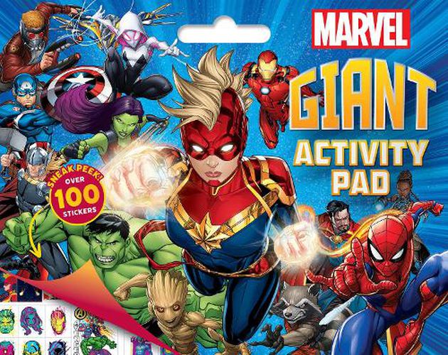 Cover image for Marvel: Giant Activity Pad (Featuring Captain Marvel)