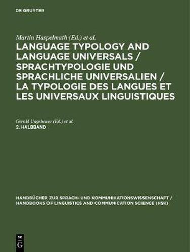 Cover image for Language Typology and Language Universals 2.Teilband