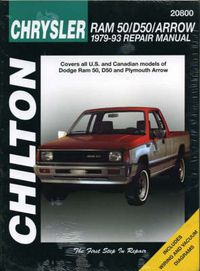 Cover image for Chrysler Ram 50/D50/Arrow (1979-93)