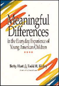 Cover image for Meaningful Differences in the Everyday Experience of Young American Children