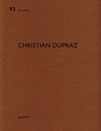 Cover image for Christian Dupraz: De aedibus 93