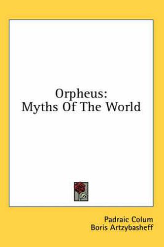 Cover image for Orpheus: Myths of the World