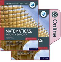 Cover image for Matematicas IB: Analisis y Enfoques, Nivel Medio, Paquete de Libro Impreso y Digital.
