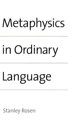 Cover image for Metaphysics in Ordinary Language