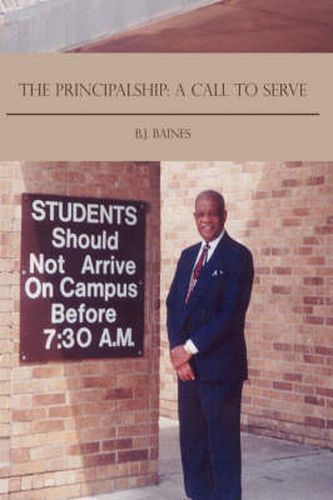Cover image for The Principalship: A Call to Serve