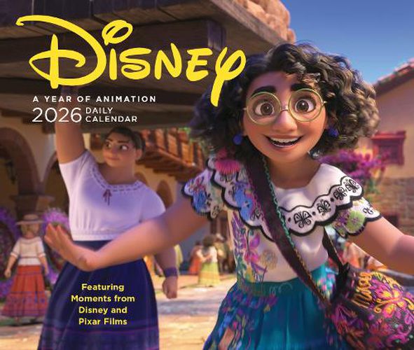 Cover image for Disney A Year of Animation 2026 Daily Calendar