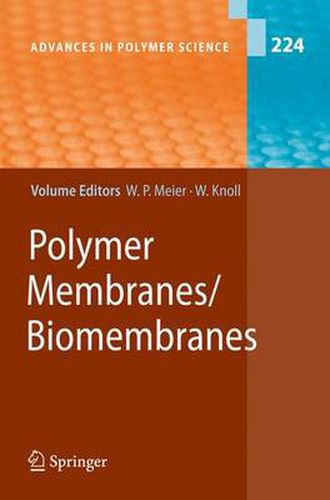 Cover image for Polymer Membranes/Biomembranes