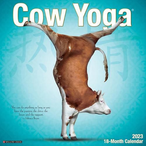 Cover image for Cow Yoga 2023 Wall Calendar