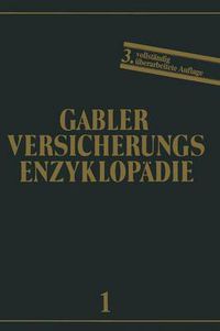 Cover image for Allgemeine Versicherungslehre