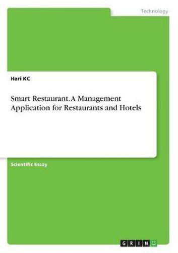 Cover image for Smart Restaurant. a Management Application for Restaurants and Hotels