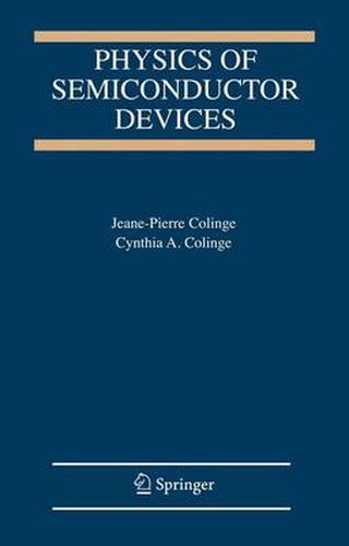 Cover image for Physics of Semiconductor Devices